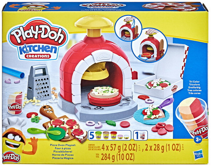 Play-Doh Kitchen, La Pizzeria avec 5 Pots de Pate a Modeler