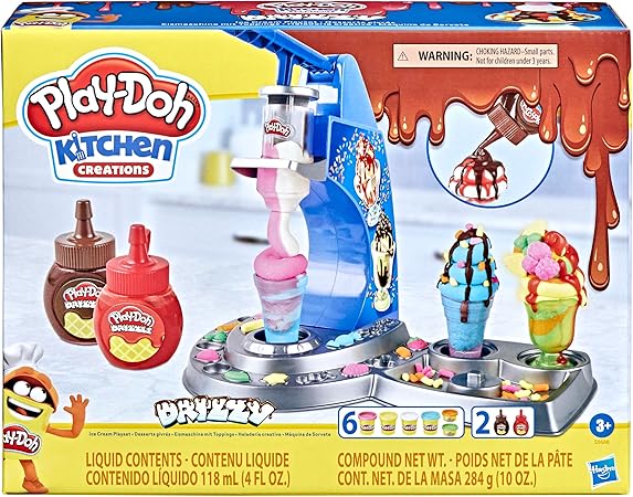 Ensemble pâte à modeler desserts givrés