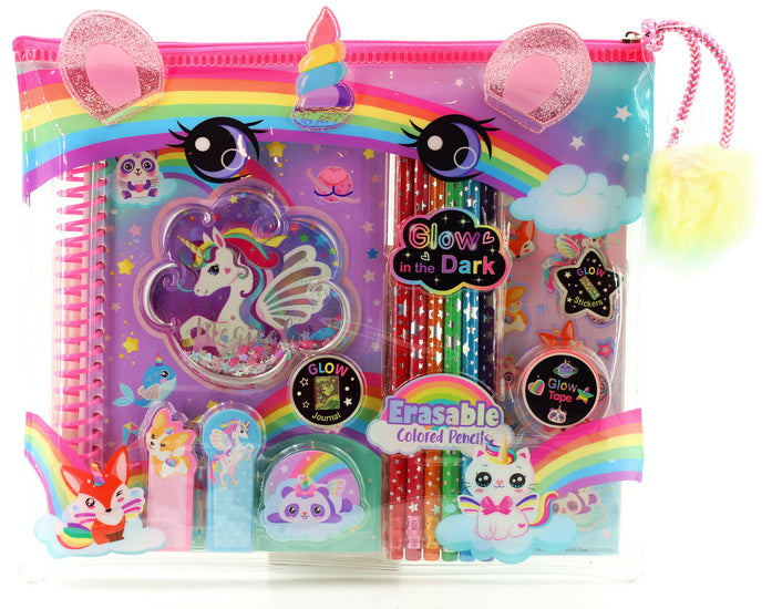 Ensemble de dessin Chat licorne