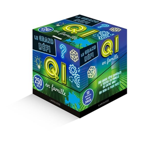 Soirée défi'QI : 50 questions spécial junior : 250 défis festifs de logique ! Cof. N. éd.