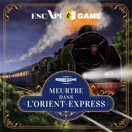 Meurtre dans l'Orient Express : escape game Cof.
