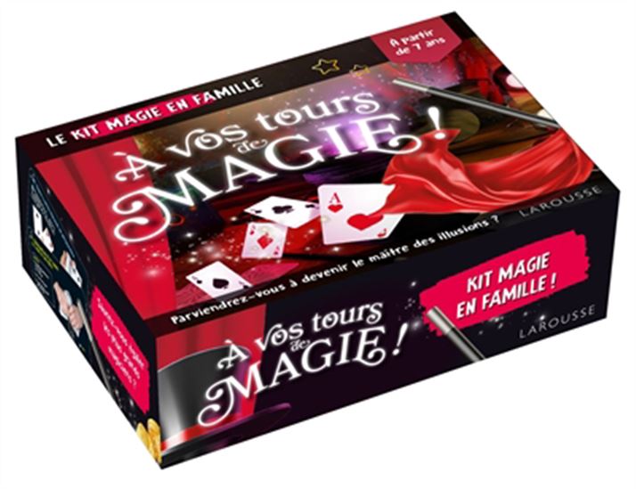 À vos tours de magie : kit magie en famille Cof.