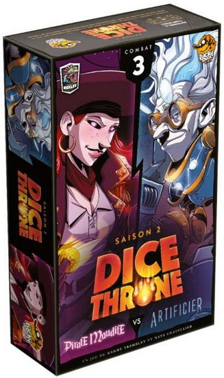 Dice Throne Saison 2 Artificier vs. Pirate Maudite