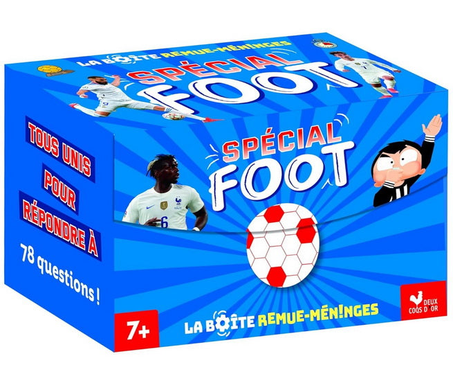 Spécial foot : la boîte remue-méninges Cof.