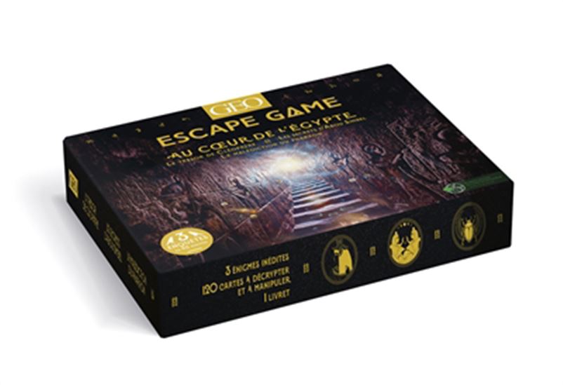 Escape game : au coeur de l'Égypte Cof.