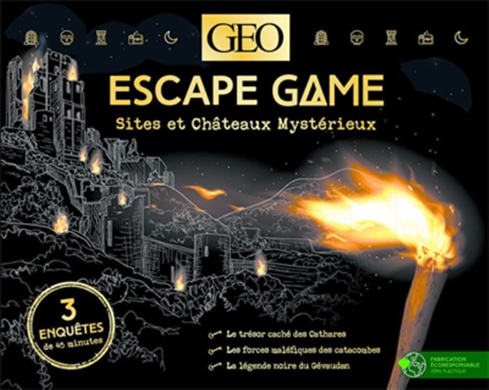 Escape game : sites et châteaux mystérieux Cof.