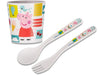Ensemble verre et ustensiles Peppa Pig
