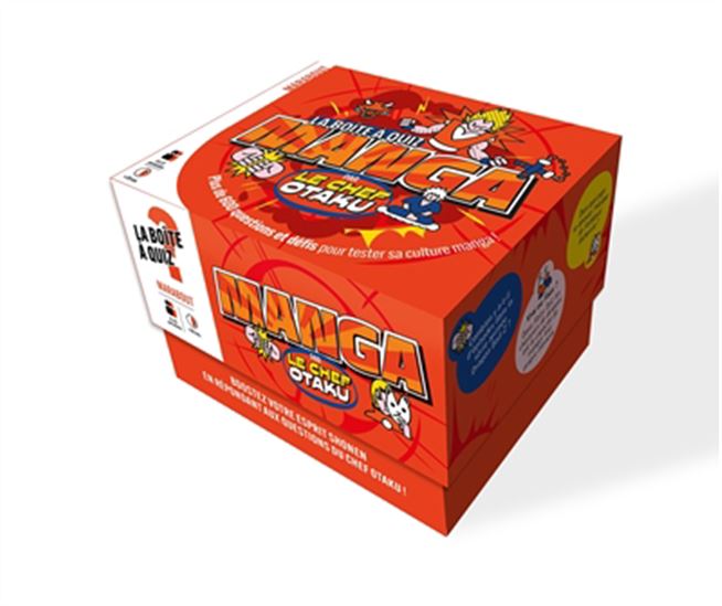 Boîte à quiz manga avec le chef Otaku(La)