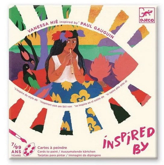 Cartes à peindre Polynésie