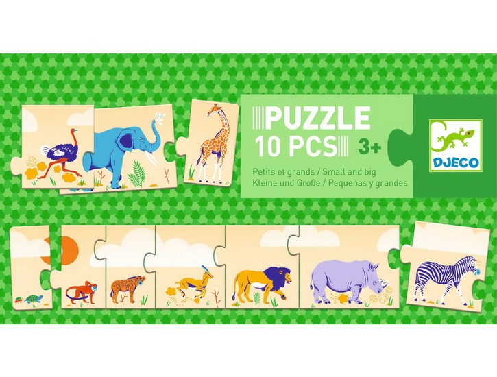 Puzzle frise Petits et grands