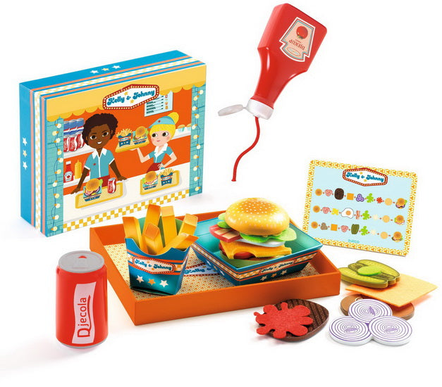 Kelly & Johnny jeu du hamburger