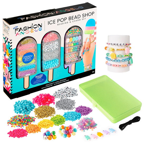 Ensemble de perles et de charmes Ice Pop Bead Shop