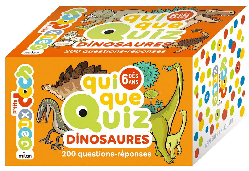 Quiquequiz dinosaures : 200 questions-réponses