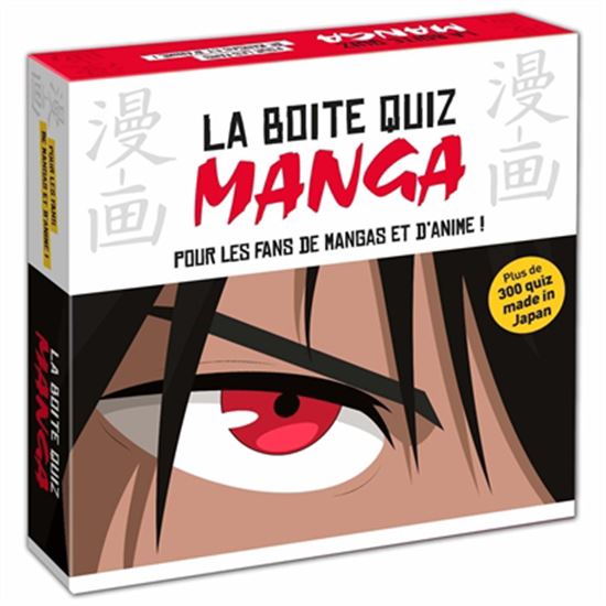 Boîte quiz manga : pour les fans de mangas et d'anime !(La)
