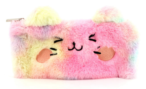 Étui à crayons peluche Chat Tie-Dye