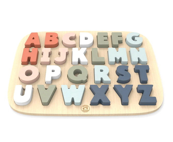 Puzzle en bois alphabet