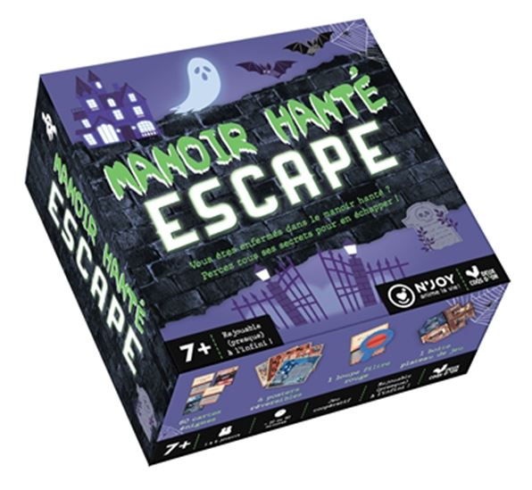Manoir hanté escape Cof.