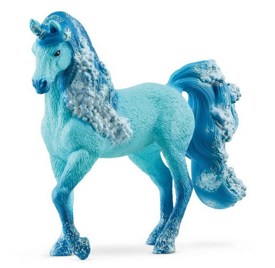 Figurine Jument Licorne de Feu et d'Eau Elementa