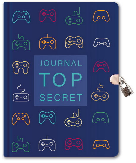 Journal intime avec cadenas - Manettes