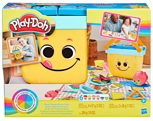 Boîte de base Play-Doh avec 5 boîtes de pâte à m…