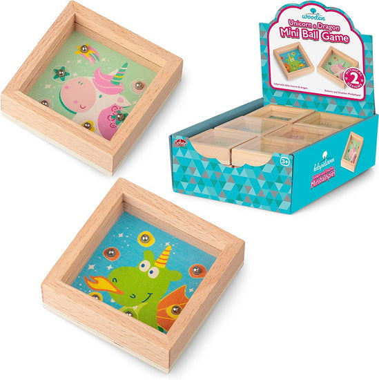 Mini labyrinth en bois licorne et dragon 2 AS
