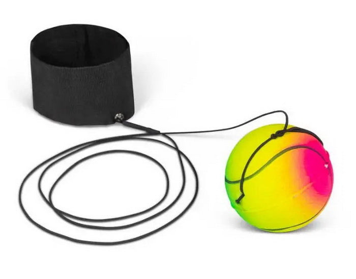 Balle bracelet rebondissante 6 cm