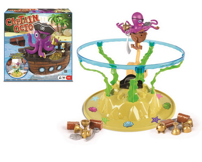 Captain Octo La pieuvre et son trésor