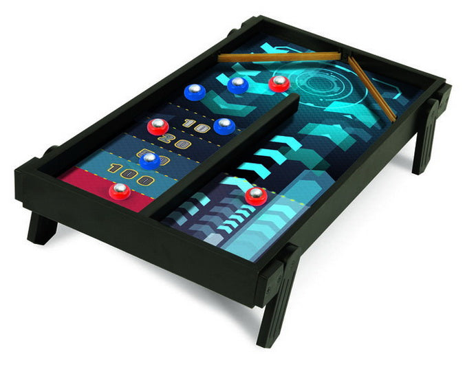 Jeu arcade 2 en 1 Hockey et jeu de palets