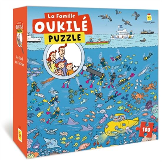 Famille Oukilé Puzzle Au fond de l'océan(La)