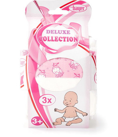 Couches Poupée Bébé Lot De 6 Couches Pour Poupée Bébé 30-40 Cm - Accessoire Jeu D'Imitation - Fermeture Velcro Couches Poupée Bébé Lot De 6 Couches Pour Poupée Bébé 30-40 Cm - Accessoire Jeu D'Imitation - Fermeture Velcro
