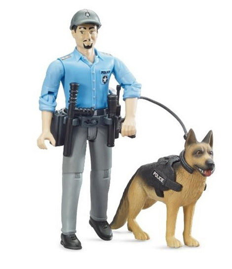 Policier Bworld avec chien