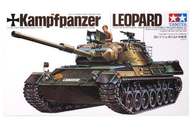 Char d'assaut Kampfpanzer Leopard 1/35
