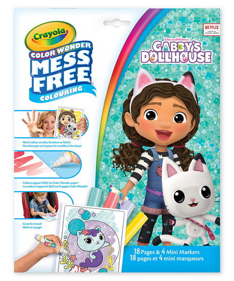 Colour Wonder Gabby et la maison Magique