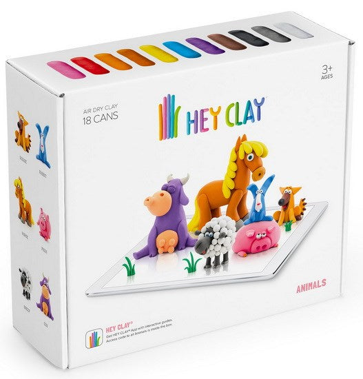 Ensemble d'argile Animaux