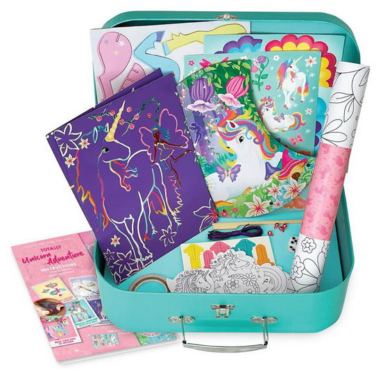 Valise ensemble bricolage licorne