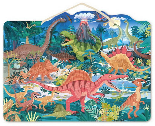 Casse-tête magnétique dinosaures 48 mcx