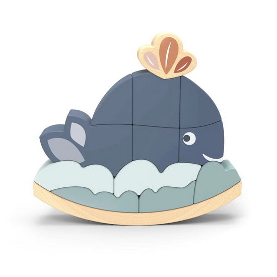 Jeu empilable culbuto baleine