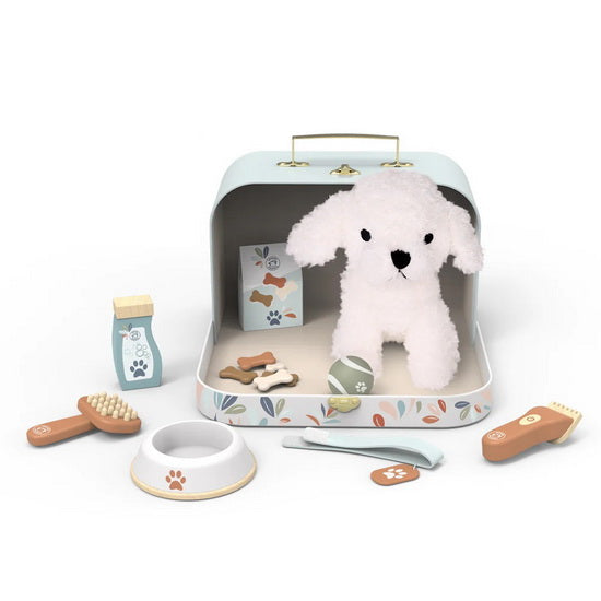 Ensemble valise petit chien