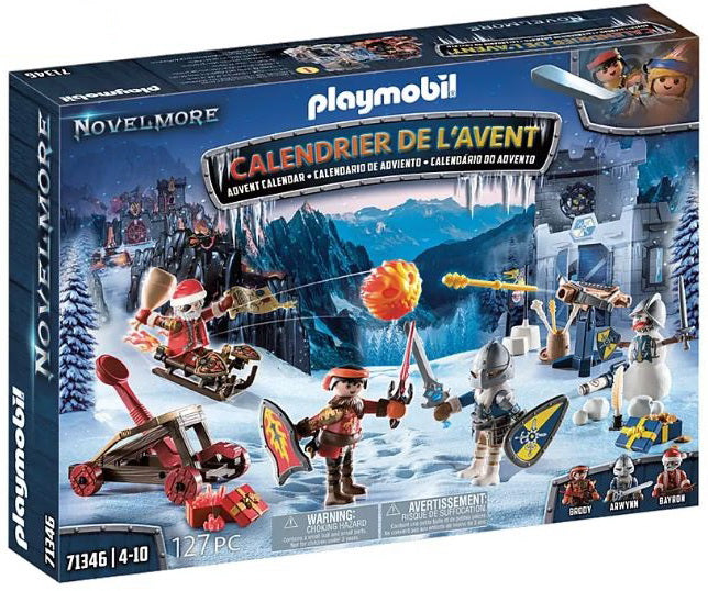 Calendrier de l'Avent Noël des chevaliers Novelmore