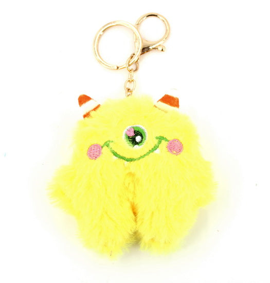 Porte-clés Monstre jaune
