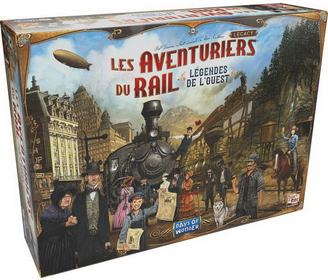 Les Aventuriers du rail Legacy Légendes de l'Ouest