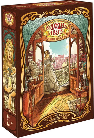Bruxelles 1893 Belle époque 