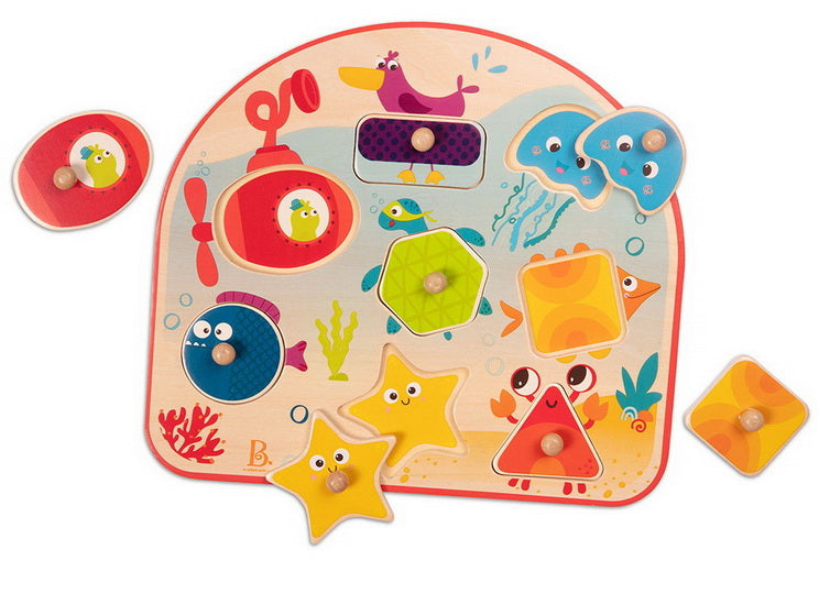 Puzzle bois trésors de la mer 8 mcx