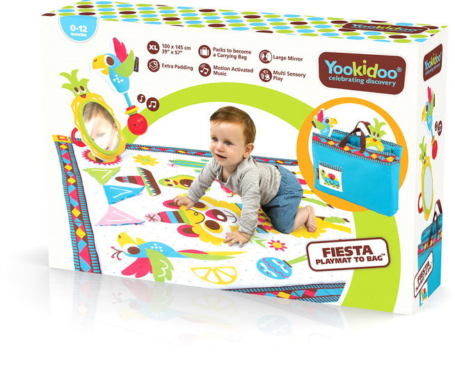 Tapis d'éveil fiesta en sac