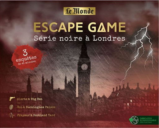 Escape game : série noire à Londres Cof.