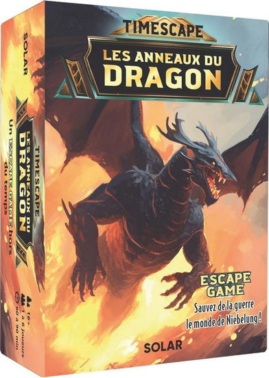 Anneaux du Dragon : escape game(Les) Cof.