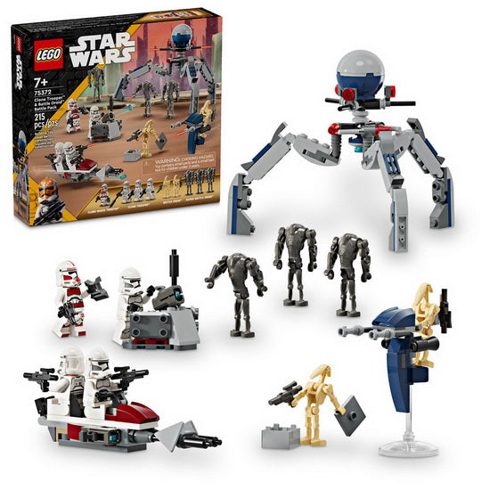 Pack de combat des Clone Troopers et Droïdes de combat