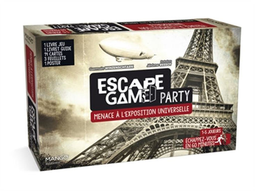 Escape game party : menace à l'exposition universelle Cof.
