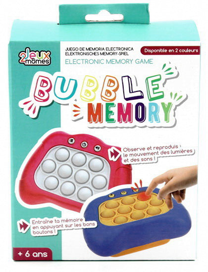Jeu de mémoire manette à bulles 2AS