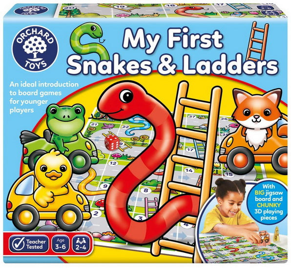 My first snakes and ladders